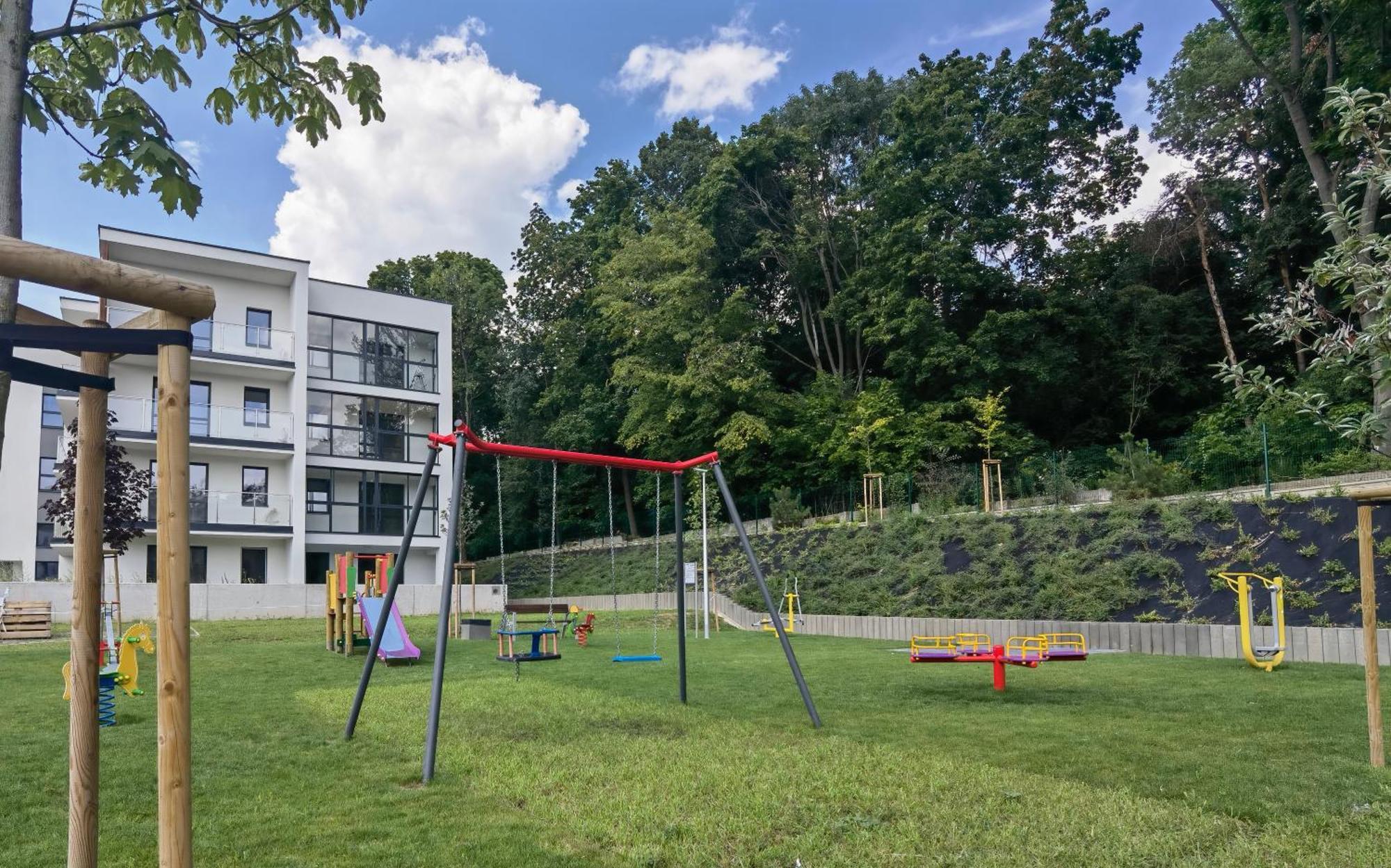 Apartament Sosnowa Puławy Esterno foto